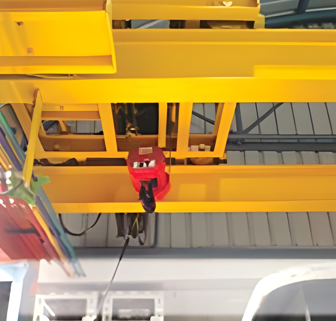 Double girder EOT crane installed by GS Tool & Components