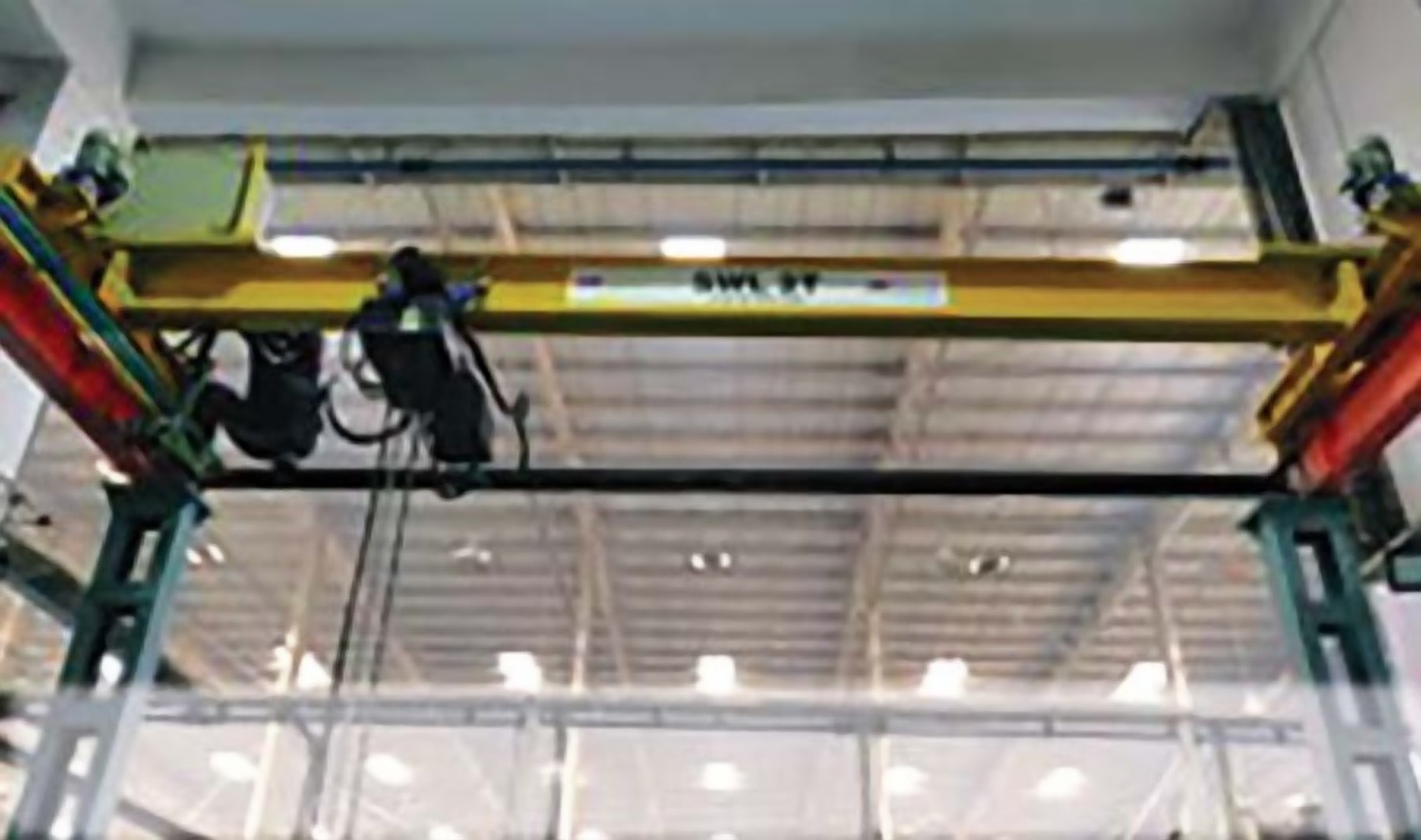 Single girder EOT crane installed by GS Tool & Components